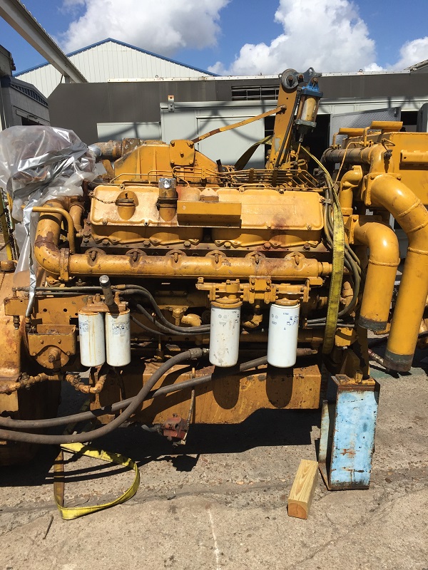 High Hour Runner Caterpillar 3412 DITA 624HP Diesel  Marine Engine Item-15668 0