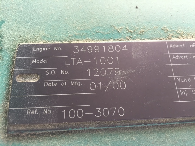 Low Hour Cummins LTA10-G1 230KW  Generator Set Item-16020 11