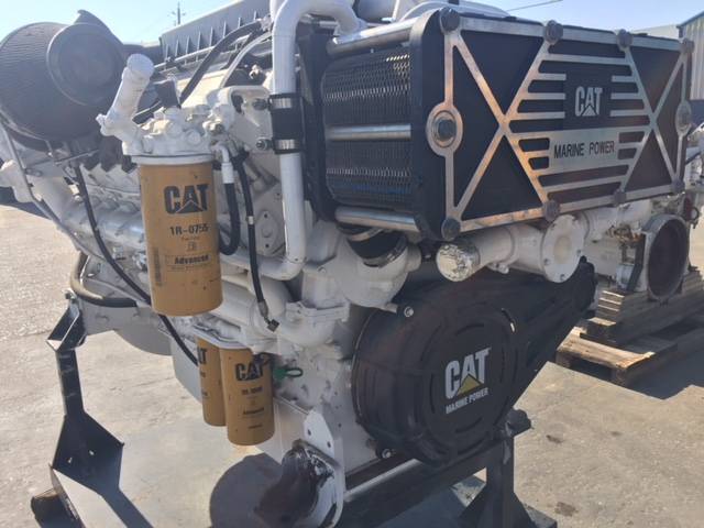 Low Hour Caterpillar C32 ACERT 1800HP Diesel  Marine Engine Item-16024 11