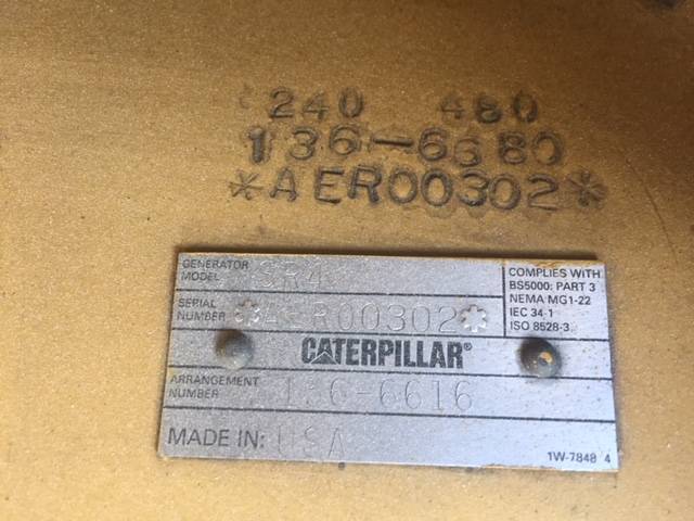 Low Hour Caterpillar 3412C DITA 600KW  Generator Set Item-16037 19