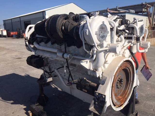 Low Hour Caterpillar C32 ACERT 1800HP Diesel  Marine Engine Item-16024 2