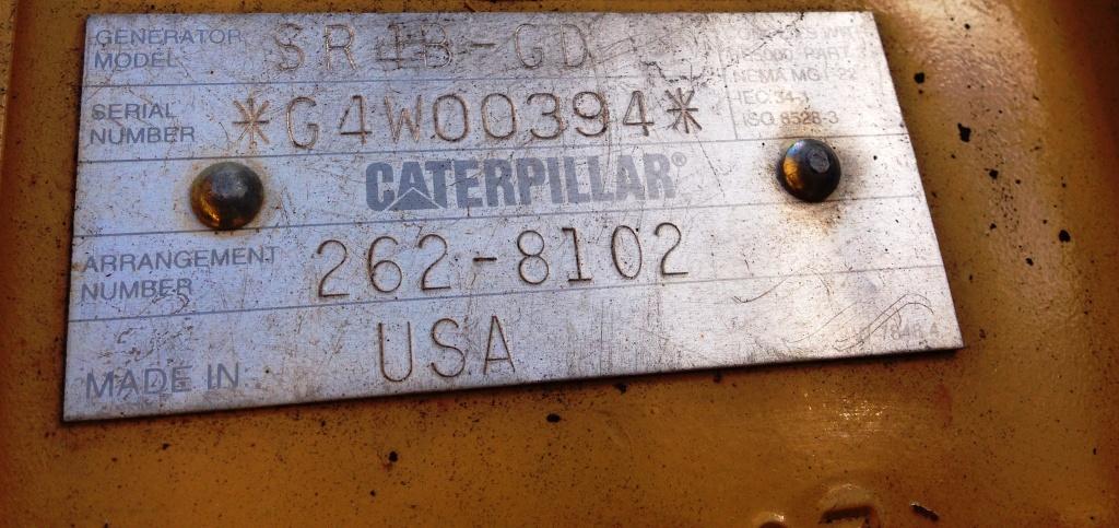 Low Hour Caterpillar 3512C 1360KW  Generator Set Item-14262 2