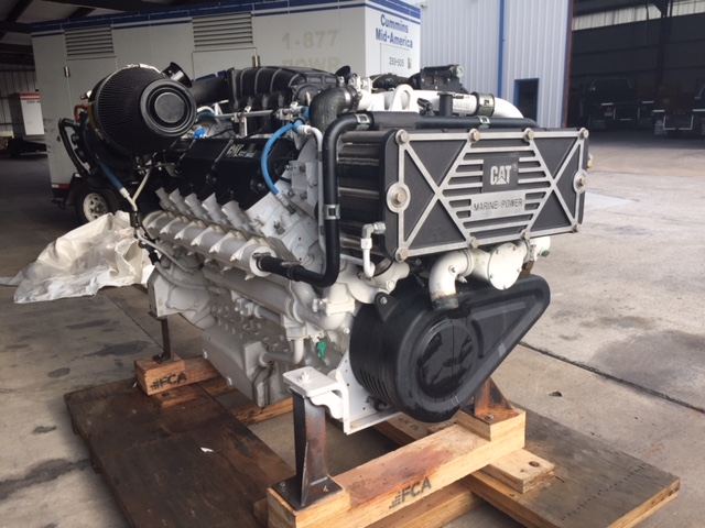 Low Hour Caterpillar C32 ACERT 1900HP Diesel  Marine Engine Item-16050 0