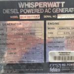 Good Used Komatsu SAA6D125E-2 240KW  Generator Set Item-16048 17
