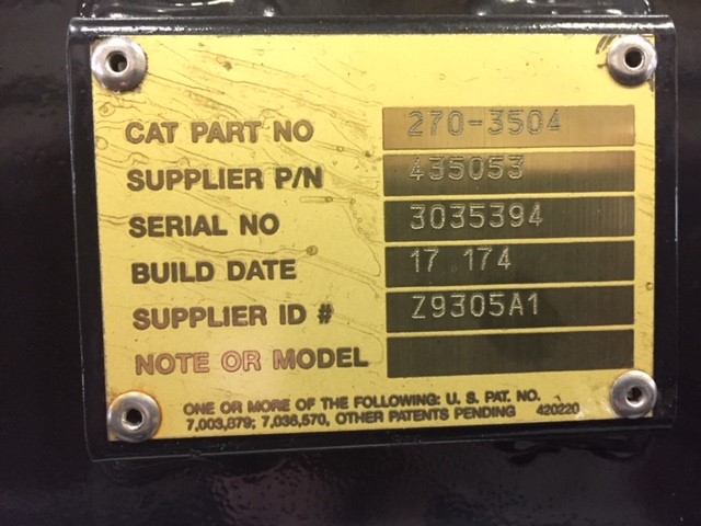 New Surplus Caterpillar 3516C HD 2000KW  Generator Set Item-16014 15