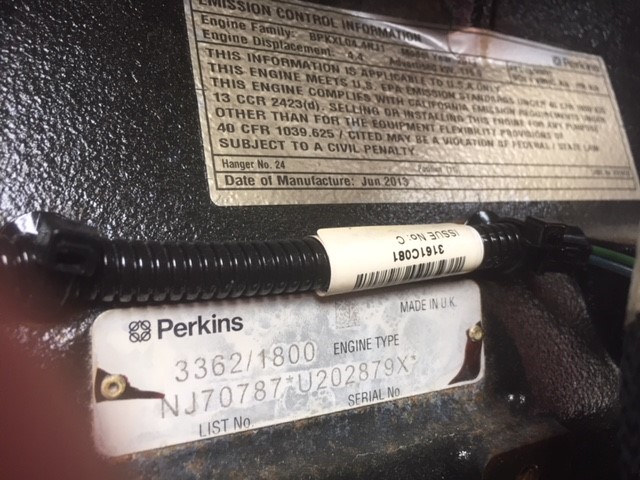 Good Used Perkins 1104D-E44TAG2 100KW  Generator Set Item-16190 20