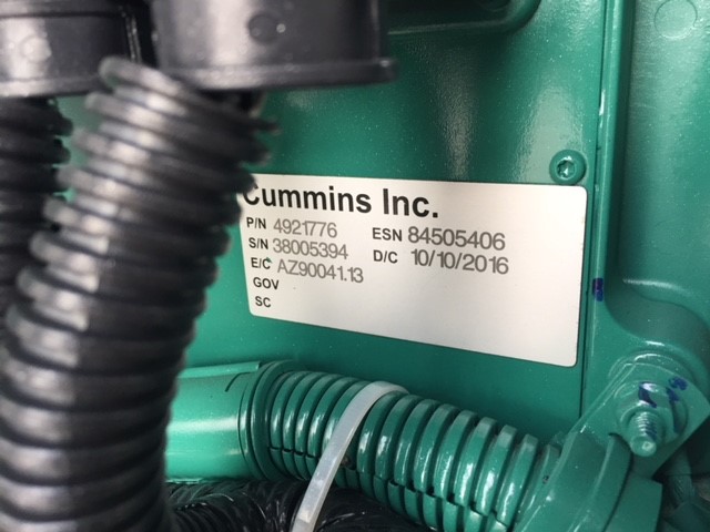 New Cummins QSL9-G3 250KW  Generator Set Item-16187 12