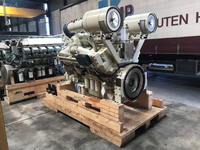 New Surplus Cummins KTA38-M2 1200HP Diesel  Marine Engine Item-16172 7