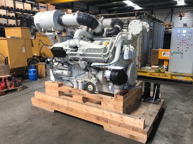 New Surplus Cummins KTA38-M2 1200HP Diesel  Marine Engine Item-16173 2