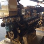 High Hour Runner Caterpillar 3412 DITA 720HP Diesel  Marine Engine Item-16170 3