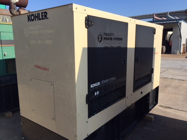 New Surplus John Deere 4045HF285H 81KW  Generator Set Item-16139 1