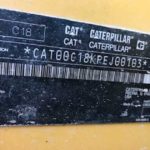Good Used Caterpillar C18 Acert 545KW  Generator Set Item-16205 3