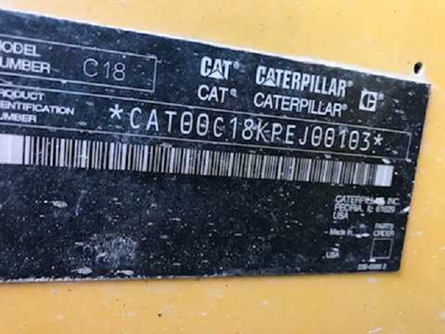 Good Used Caterpillar C18 Acert 545KW  Generator Set Item-16205 3