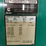 Good Used Cummins LTA-10G1 180KW  Generator Set Item-14812 7