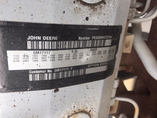 Low Hour John Deere 6068HF150 160KW  Generator Set Item-16222 14