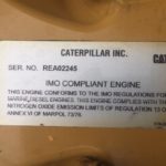 High Hour Runner Caterpillar 3412D DITTA 848HP Diesel  Marine Engine Item-16263 10