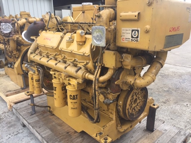High Hour Runner Caterpillar 3412 DIT 540HP Diesel  Marine Engine Item-16261 4