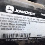 New Surplus John Deere 4024HF285 35KW  Generator Set Item-16256 4