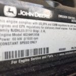 New Surplus John Deere 4024HF285 35KW  Generator Set Item-16257 11