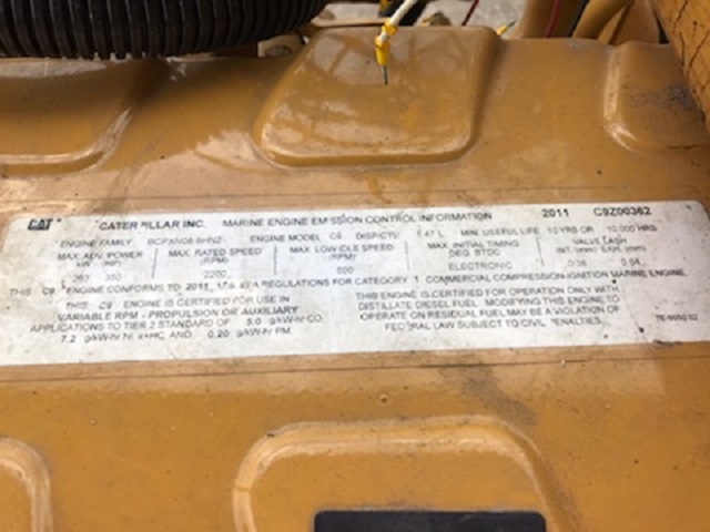 Good Used Caterpillar C9 150KW  Generator Set Item-16258 6