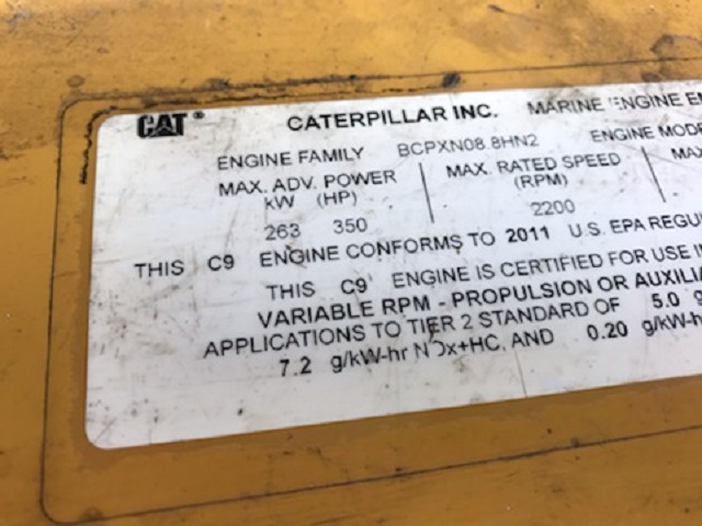 Good Used Caterpillar C9 150KW  Generator Set Item-16259 6