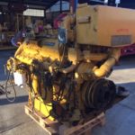 High Hour Runner Caterpillar 3412 DIT 540HP Diesel  Marine Engine Item-16245 3