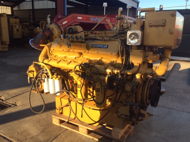 High Hour Runner Caterpillar 3412 DIT 540HP Diesel  Marine Engine Item-16245 4
