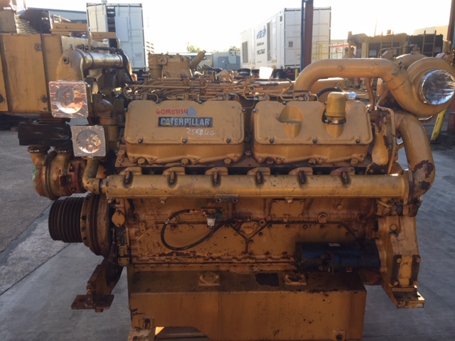 High Hour Runner Caterpillar 3412 DIT 540HP Diesel  Marine Engine Item-16246 0