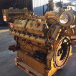 High Hour Runner Caterpillar 3412 DIT 540HP Diesel  Marine Engine Item-16246 2