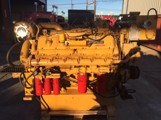 High Hour Runner Caterpillar 3412 DIT 540HP Diesel  Marine Engine Item-16246 4