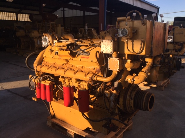 High Hour Runner Caterpillar 3412 DIT 540HP Diesel  Marine Engine Item-16246 5