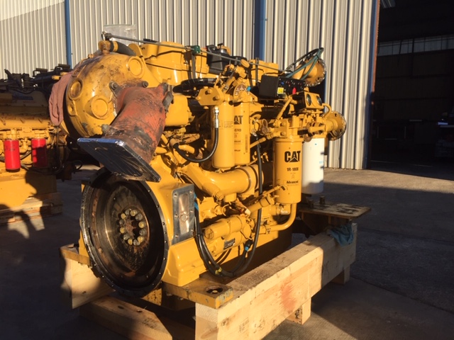 High Hour Runner Caterpillar C18 ACERT 600HP Diesel  Marine Engine Item-16248 1