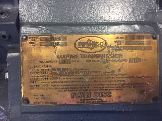 Twin Disc MG514C 4.13  Marine Transmission Item-16250 7