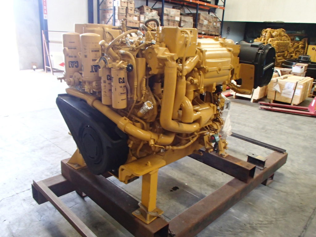 New Surplus Caterpillar C18 ACERT 671HP Diesel  Marine Engine Item-16311 4