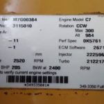 New Surplus Caterpillar C7 DITA 275HP Diesel  Marine Engine Item-16314 1