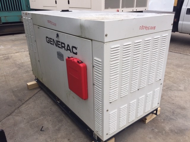 Low Hour Generac 2.4L 60KW  Generator Set Item-16310 2