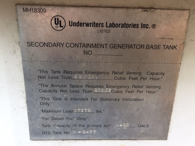 Low Hour Cummins QST30-G2 800KW  Generator Set Item-16332 17