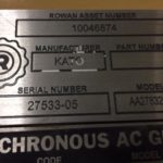 New Surplus Kato 1525KW  Generator End Item-16325 4