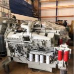 Good Used Cummins KTA38-M2 1350HP Diesel  Marine Engine Item-16435 0