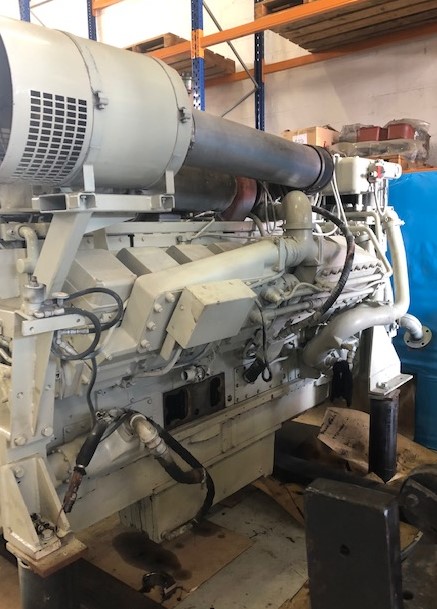 Good Used Cummins KTA50-M2 1800HP Diesel  Marine Engine Item-16434 3