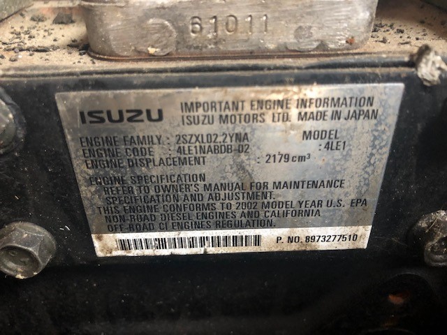 Good Used Isuzu 4LE1 18KW  Generator Set Item-16494 15