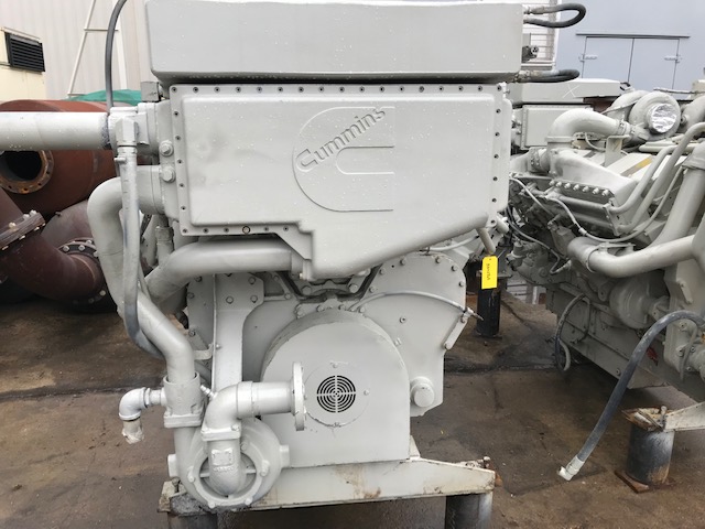 High Hour Cummins KTA38-M2 1350HP Diesel  Marine Engine Item-16530 1
