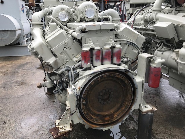 High Hour Cummins KTA38-M2 1350HP Diesel  Marine Engine Item-16533 2