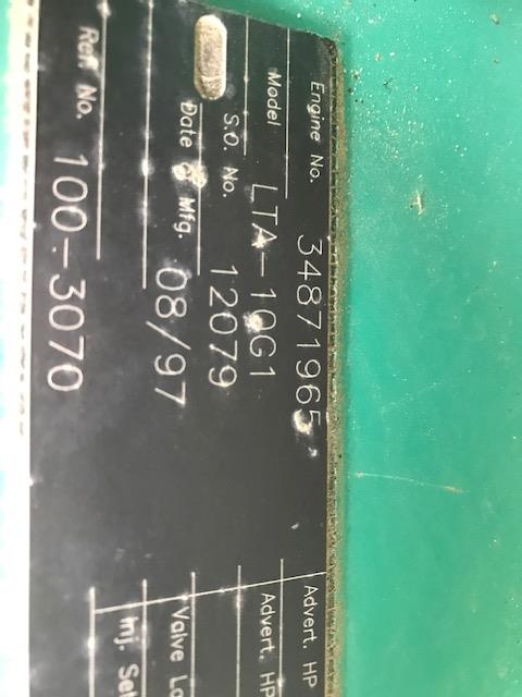 Good Used Cummins LTA-10G1 250KW  Generator Set Item-16569 9