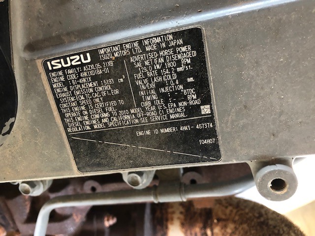Good Used Isuzu 4HK1X 100KW  Generator Set Item-16571 15