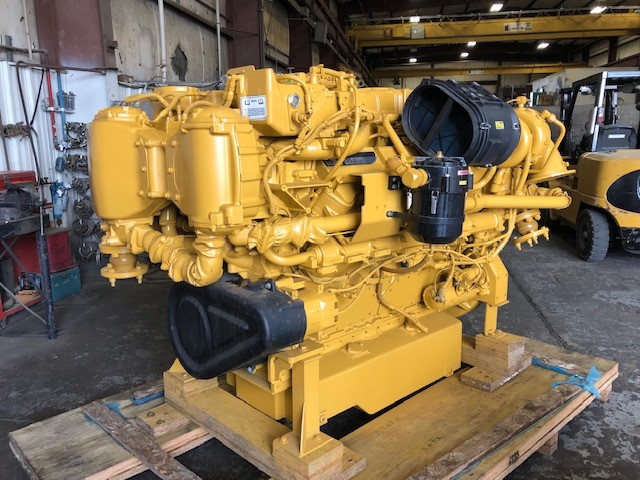 New Surplus Caterpillar C32 ACERT 1450HP Diesel  Marine Engine Item-16574 1
