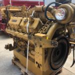 High Hour Runner Caterpillar 3412 DITA 624HP Diesel  Marine Engine Item-16559 2