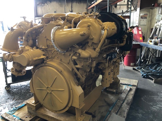 New Surplus Caterpillar C32 ACERT 1450HP Diesel  Marine Engine Item-16574 3