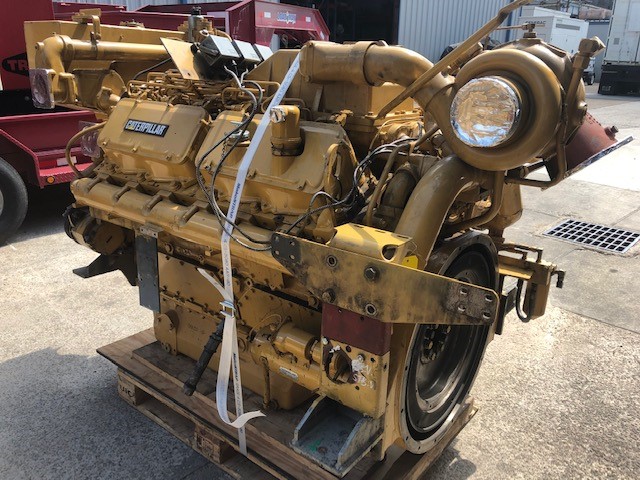Good Used Caterpillar 3412C DITA 650HP Diesel  Marine Engine Item-16557 4