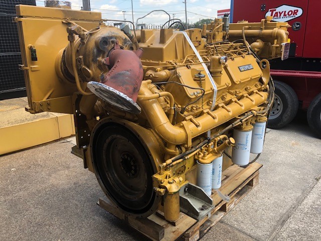 Good Used Caterpillar 3412C DITA 650HP Diesel  Marine Engine Item-16558 5
